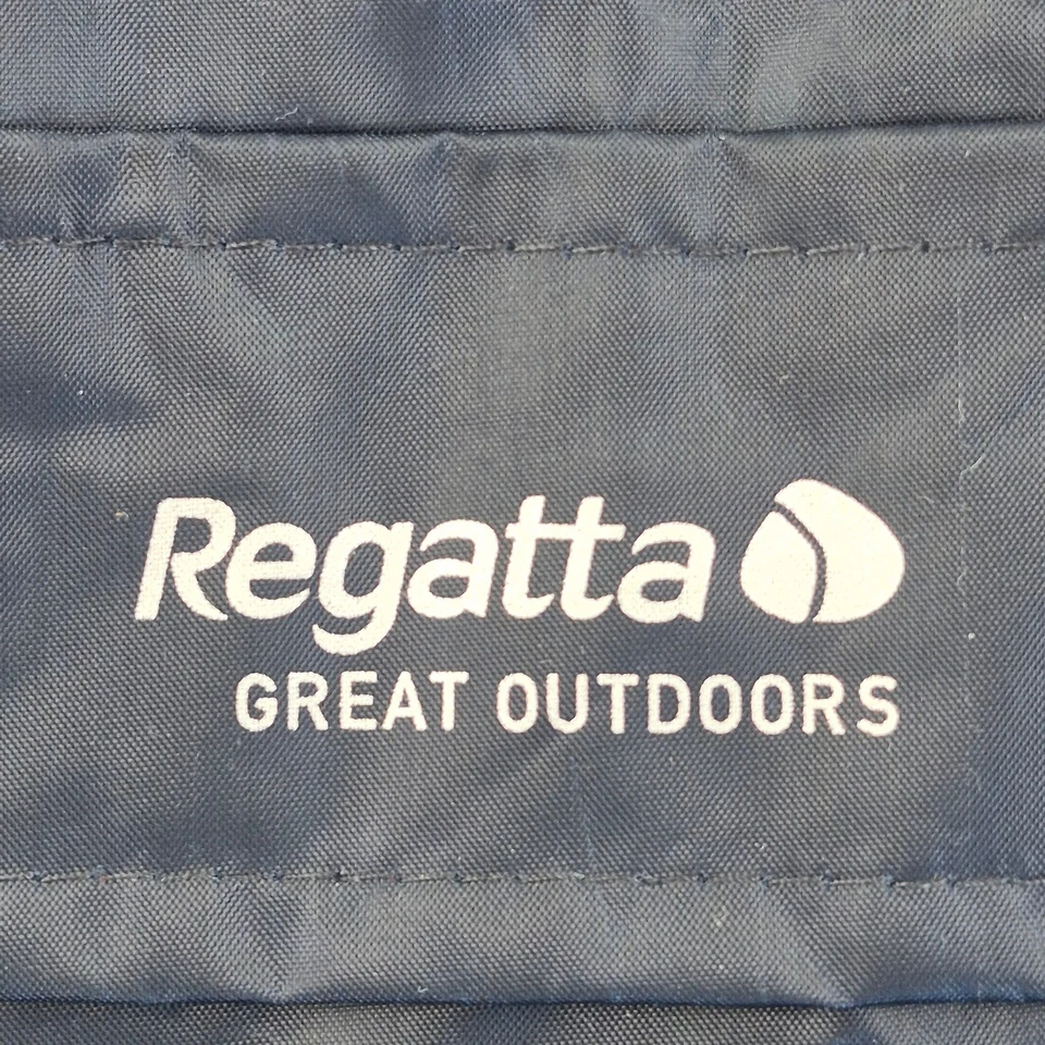 REGATTA Jacket Small Blue Men's Waterproof Hooded Outerwear - Image 4 of 4