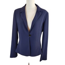 Boston Proper Navy Blue Blazer Womens Size 16...