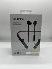 SONY WI-1000XM2 Black Wireless Noise Canceling Stereo Headset Headphone Used