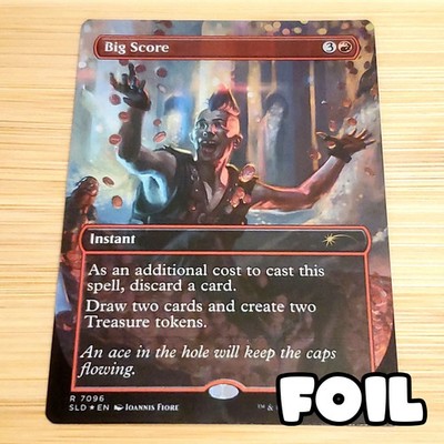 1x Big Score, Foil - Fallout Secret Lair 7096, Magic MTG NM