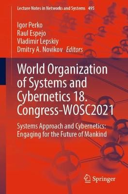 Weltorganisation für Systeme und Kybernetik 18. Kongress-WO... - 9783031081941