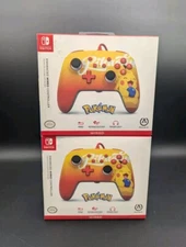 1x Nintendo Switch Pikachu Pokemon Enhanced Wired Controller Unopened CIB