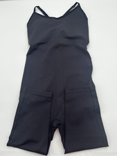 Nike Women  s Black With Yellow Bodysuit Size XS