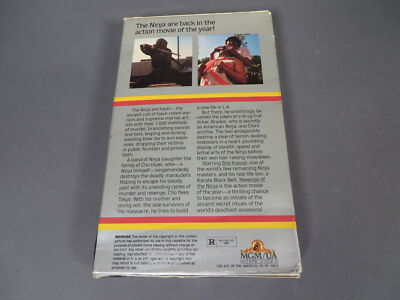 1983 Betamax Revenge of the Ninja Sho Kosugi Keith Vitali