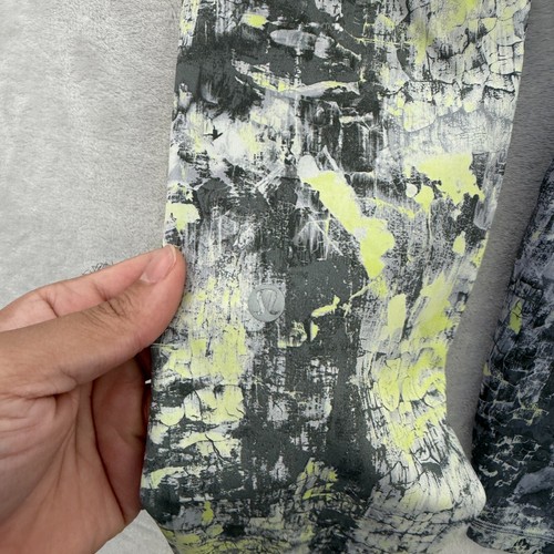 Lululemon Wunder Train Leggins 6 Gray Stretch Yoga Workout Abstract Camo - Picture 8 of 9