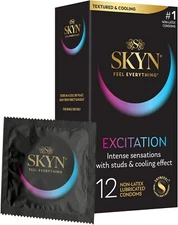 12 Pack Condones Para Hombres Sensacion Natural Maximo Placer Sin Latex