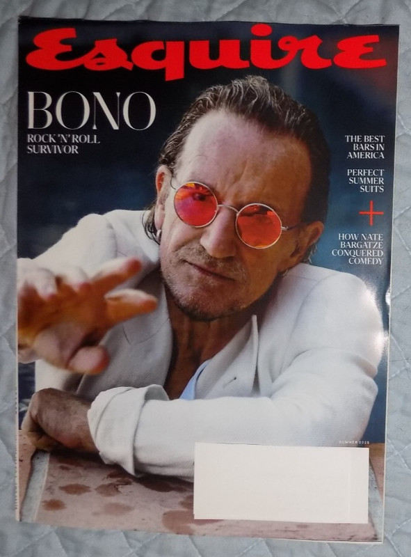 BONO ROCK `N` ROLL SURVIVOR - ESQUIRE MAGAZIE