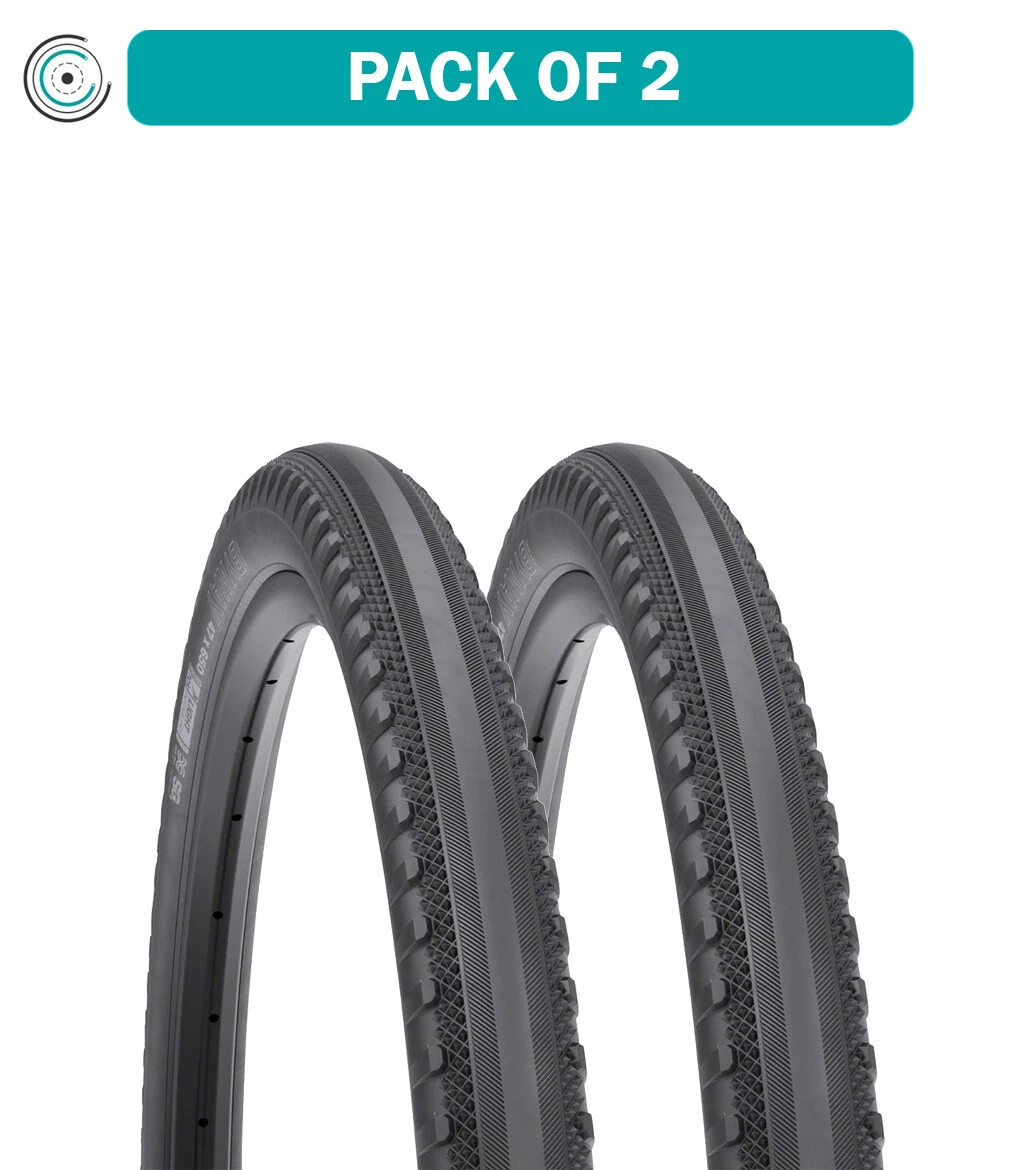 Pack of 2 WTB Byway Tire TCS Tubeless Folding Black Light Fast Rolling