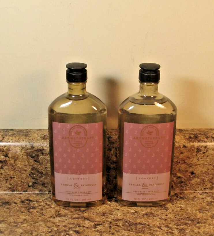 Bath & Body Works Aromatherapy Vanilla & Patchouli Body Wash Foam Bath