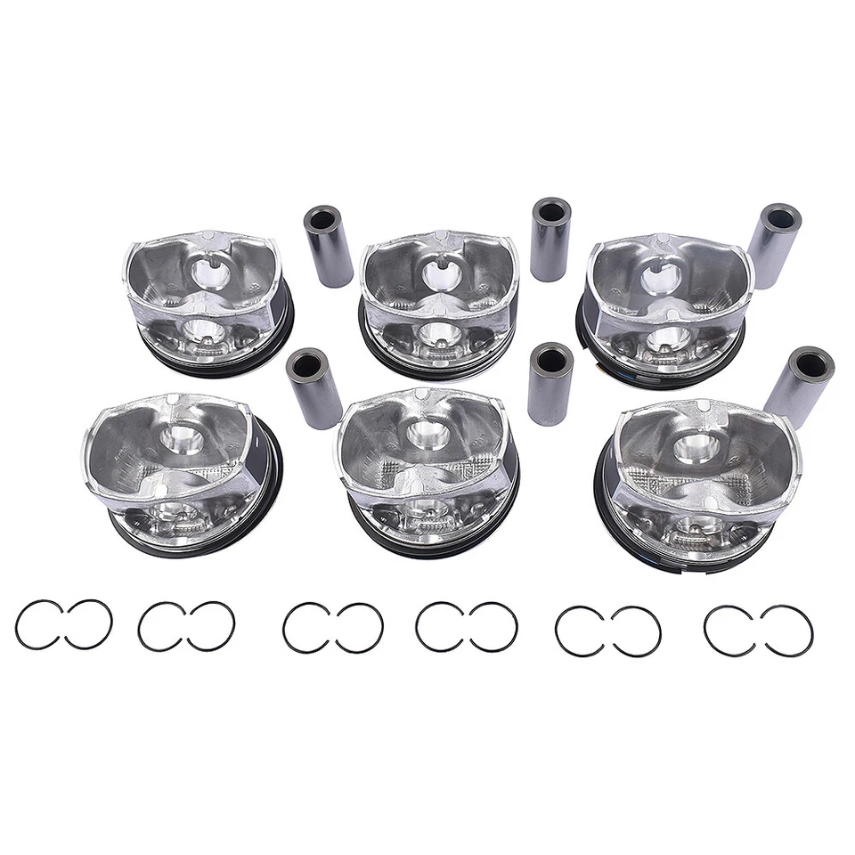 Pistón con anillos para Land Rover Range Rover Jaguar 306PS AJ126 3.0T V6 LR0765R5 Foto 4 de 4