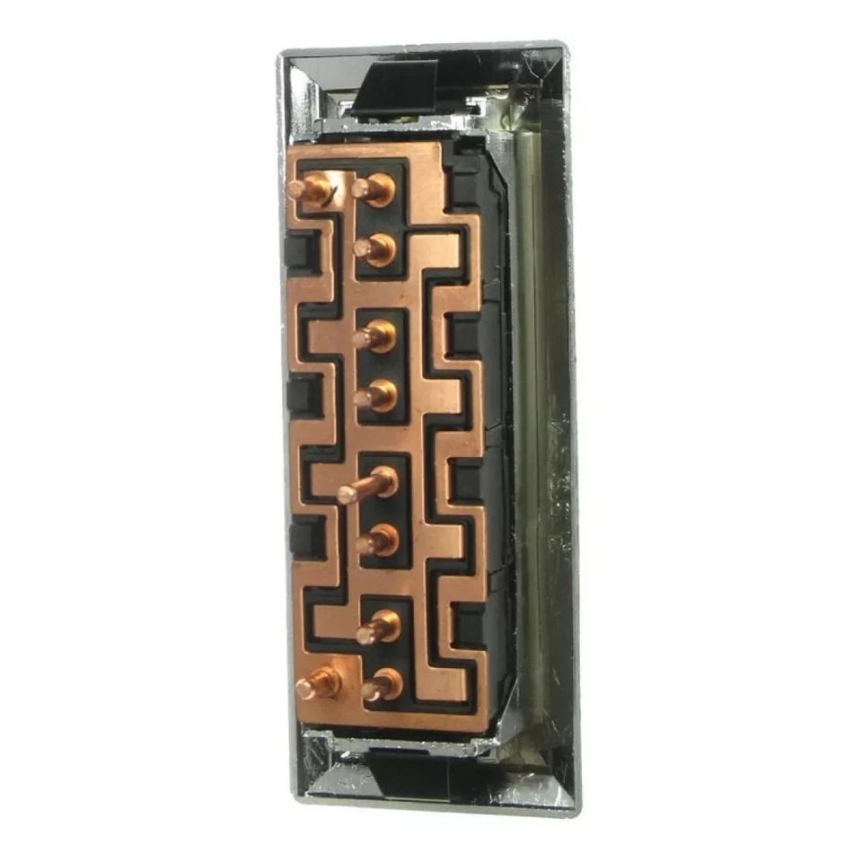 Interruptor de ventana eléctrica delantero izquierdo conductor para Buick Chevy Olds 4 botones Foto 2 de 2