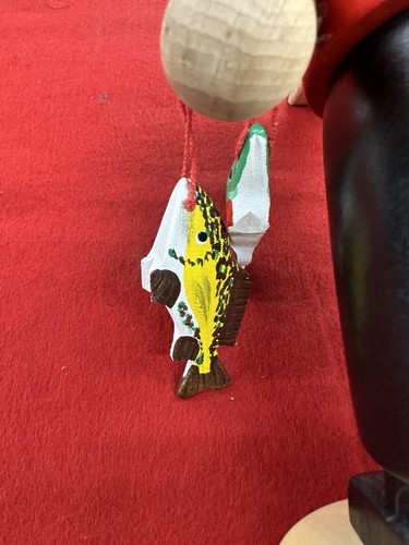 Steinbach Nussknacker Sombrero Fischermann mit Etikett 12" Deutsche Weihnachten - Bild 11 von 18