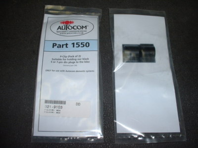 Autocom # 1550 (Formerly # 159),  P-Clip,  (Pack of 2)
