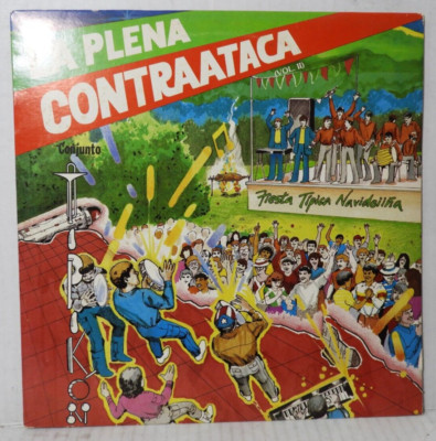 CONJUNTO TIPIKON ''La Plena Contraataca'' Vol.II 1989 (MIRCA/MR2301) VG+/EX!!