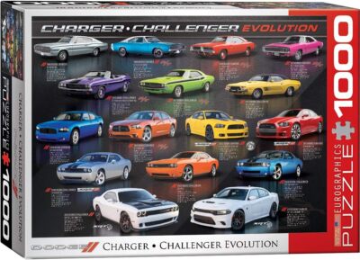 Dodge Charger Challenger Evolution 1000-Piece Puzzle, 6000-0949