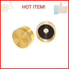 Joywayus 2Pcs Solid Brass Refill Propane Bottle Cap Universal for All 1 LB Gas