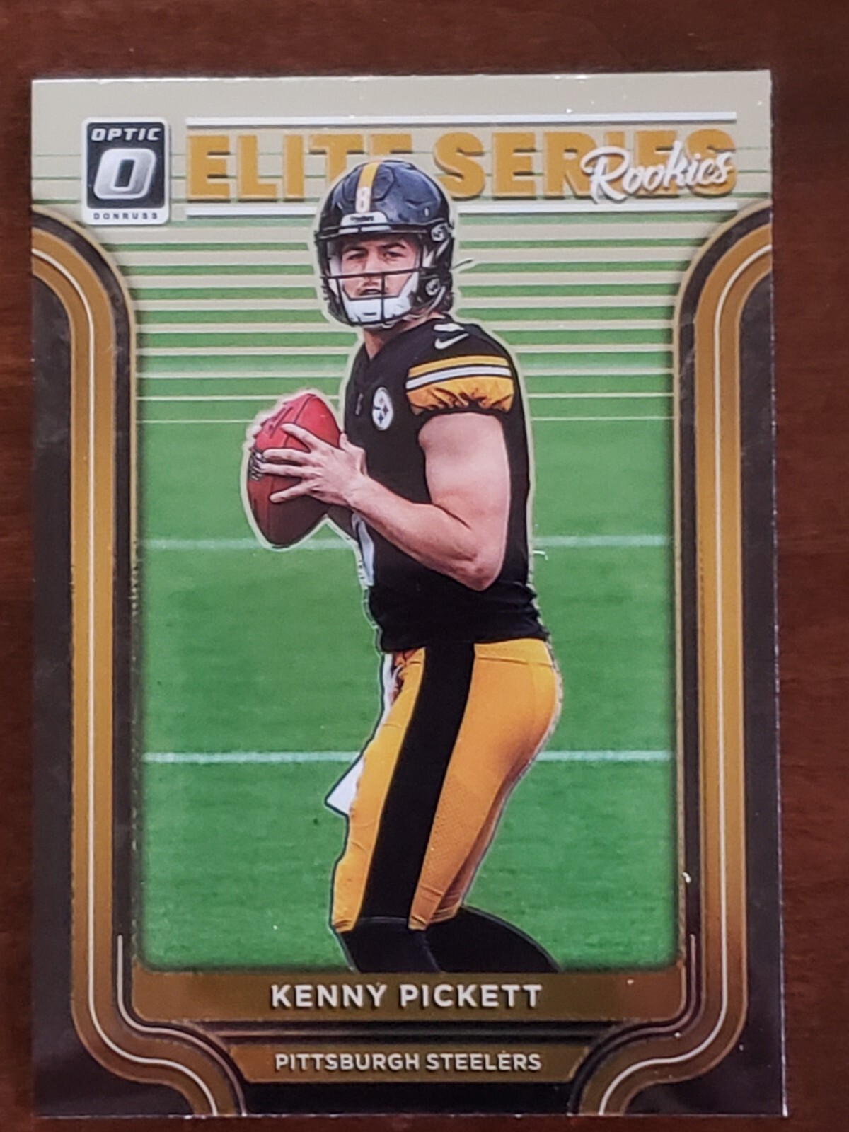 Kenny Pickett 2022 Donruss Optic Elite Series Rookies Insert ESR1