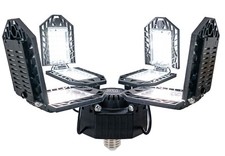 Garage Led Light Bulb 180W LED w/ 8 Adjustable Leaf Panels Garage Ceiling Light