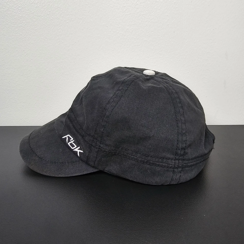 Gorra Reebok Gorra Mujer Correa Trasera Negra Logo RBK Informal Deportes Correr Ala Corta Foto 3 de 4