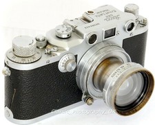 EARLY! Leica IIIc Rangefinder Made by LEITZ 1940 + Summitar f=5cm 1:2 Lens 1939