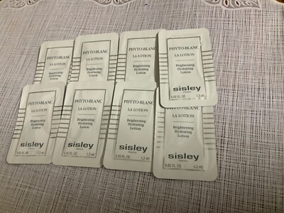 8 X Sisley Phyto-Blanc La Lotion Brightening Hydrating Lotion Travel / 1.5ml/e