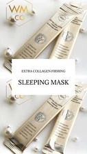 1Box x 100 sachet WM EXTRA COLLAGEN FIRMING SLEEPING MASK Korea Ingredients
