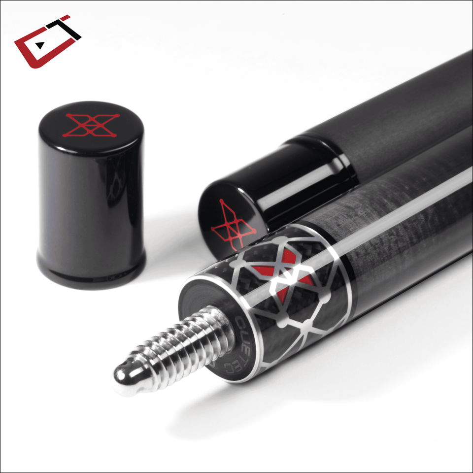 CUETEC X SERIES RAW CUE WRAPLES CYNERGY CARBON FIBER 12.5MM SHAFT NEW ...