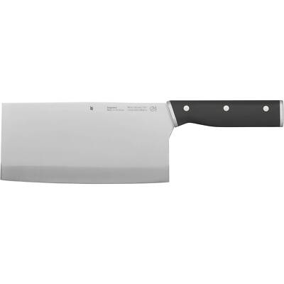 WMF Chinesisches Kochmesser Küchenmesser Hackbeil 18,5 cm Sequence Stahl, schwar