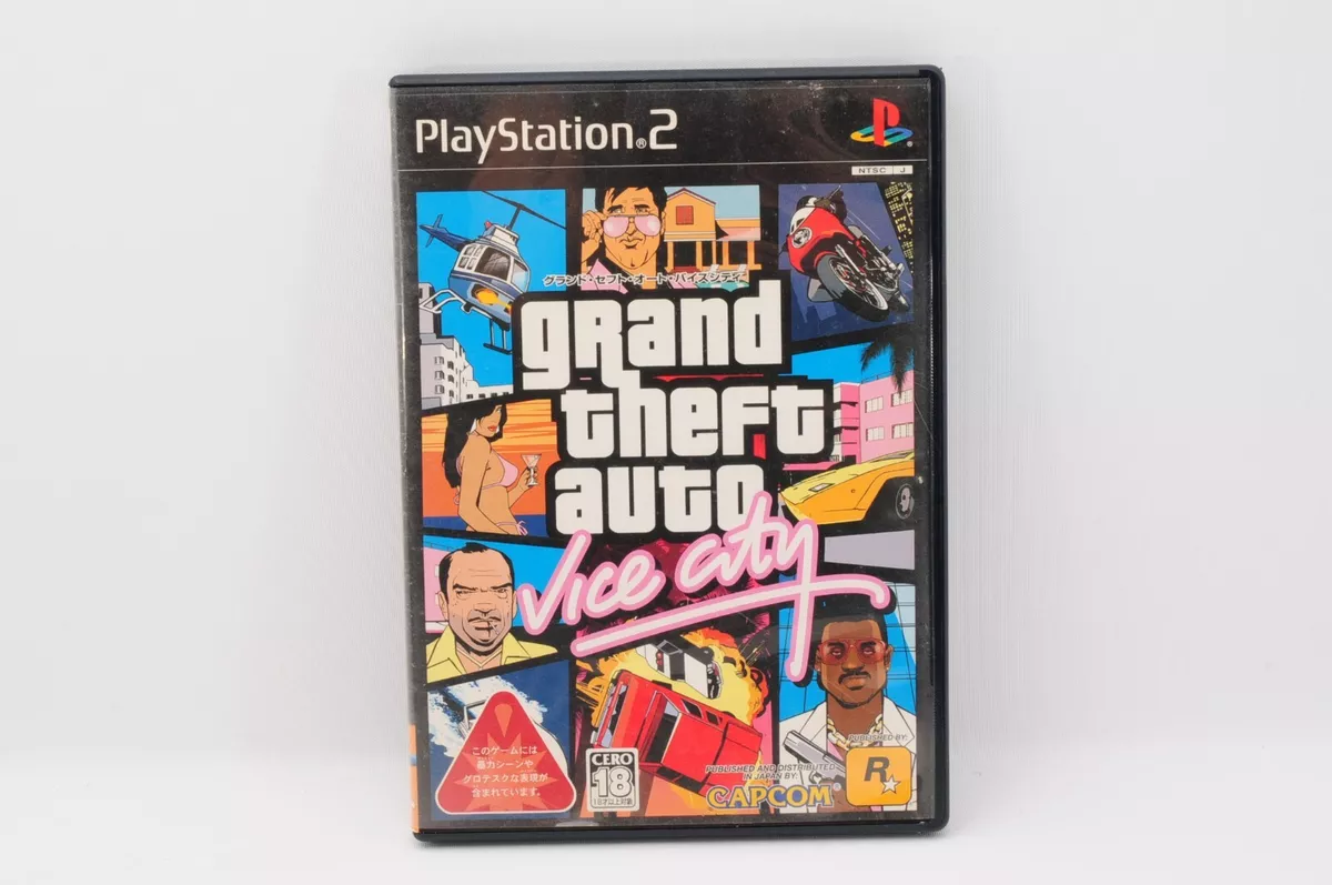 SONY PS2 Japan Grand Theft Auto Vice City PlayStation 2 NTSC-J