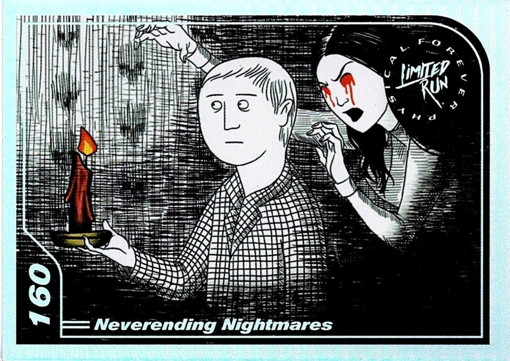 Neverending Nightmares Limited Run Silver Trading Card #160 New No Creases