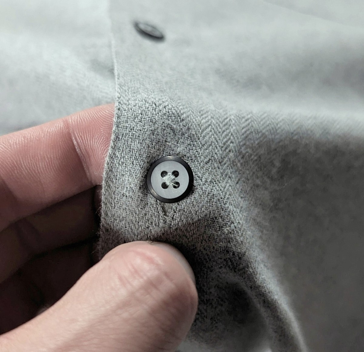 walbusch サーモ ネルシャツ 3XL〜 チャコールグレー 45/46 | MOLTRUP 