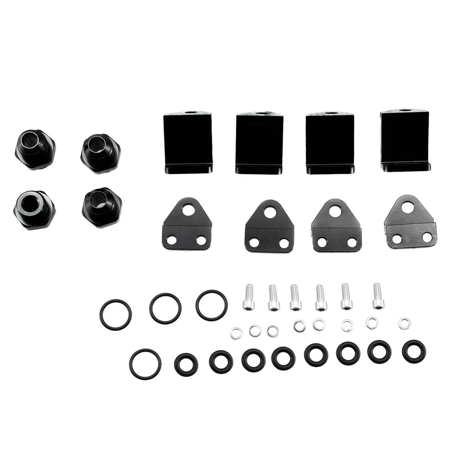 -Kit de riel de combustible 8AN con accesorios para LS7 2015 Camaro Z28 Corvette aluminio 8AN Foto 4 de 4