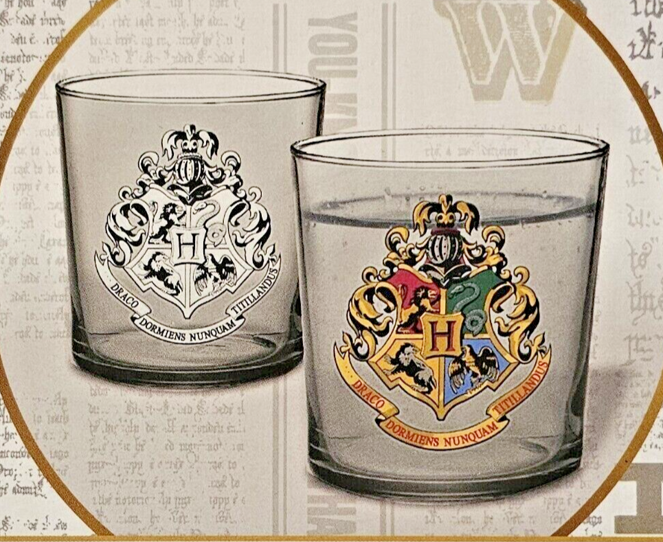 2 Harry Potter Color Changing Glasses. 10oz Glasses. 300ml. eBay