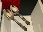 1  REED & BARTON  ~ FRANCIS I ~ PRESERVE SPOON - 7 3/4" LONG