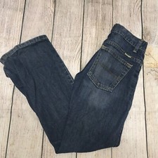 Wrangler 6BRBWFN Straight Leg Jeans Boys Size 10 Slim w/ Adjustable Waist