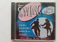 NEW Swing Party Music - Various (Unique, 1999, 17 Songs) Rare SEALED