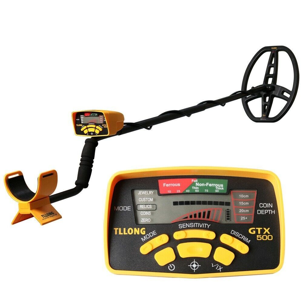 W/ Small Search Coil 28x22cm 5 Detection Mode Gtx500 #
