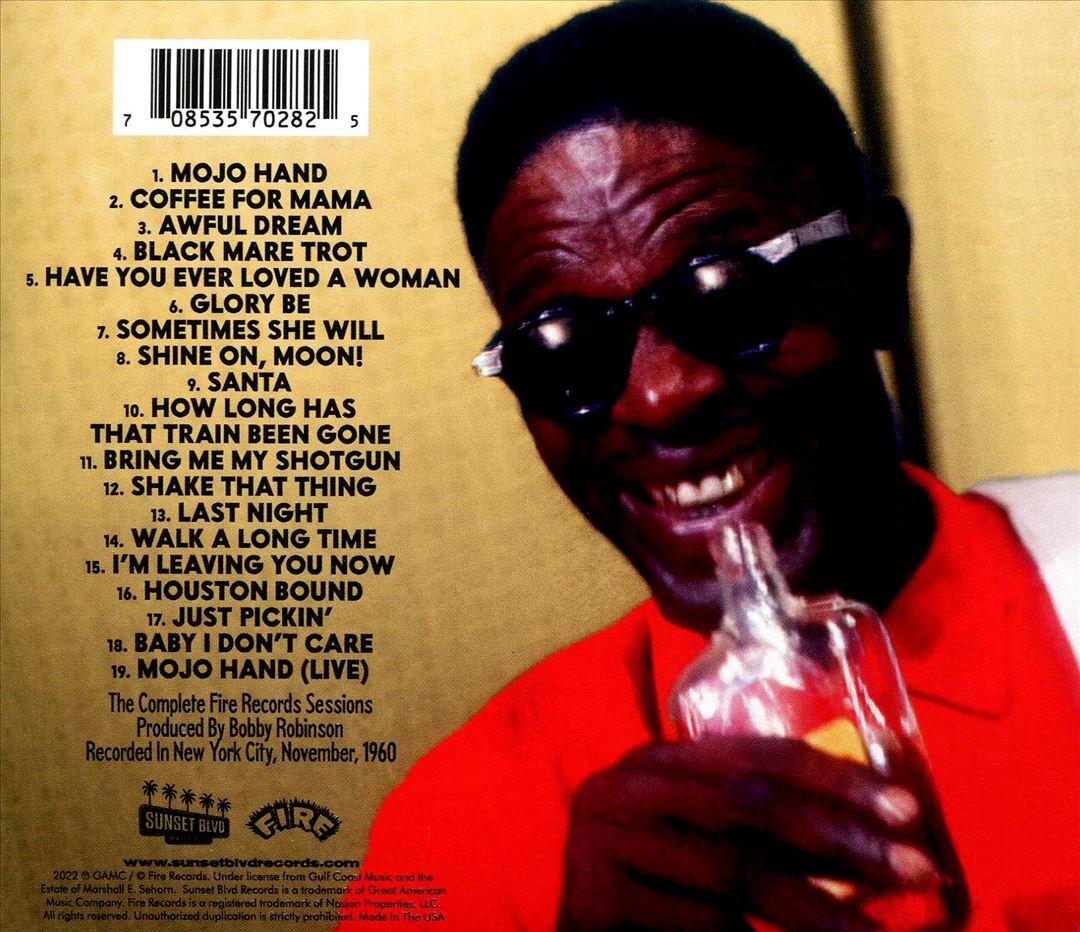 LIGHTNIN HOPKINS MOJO HAND COMPLETE SESSION NEW CD 708535702825 eBay