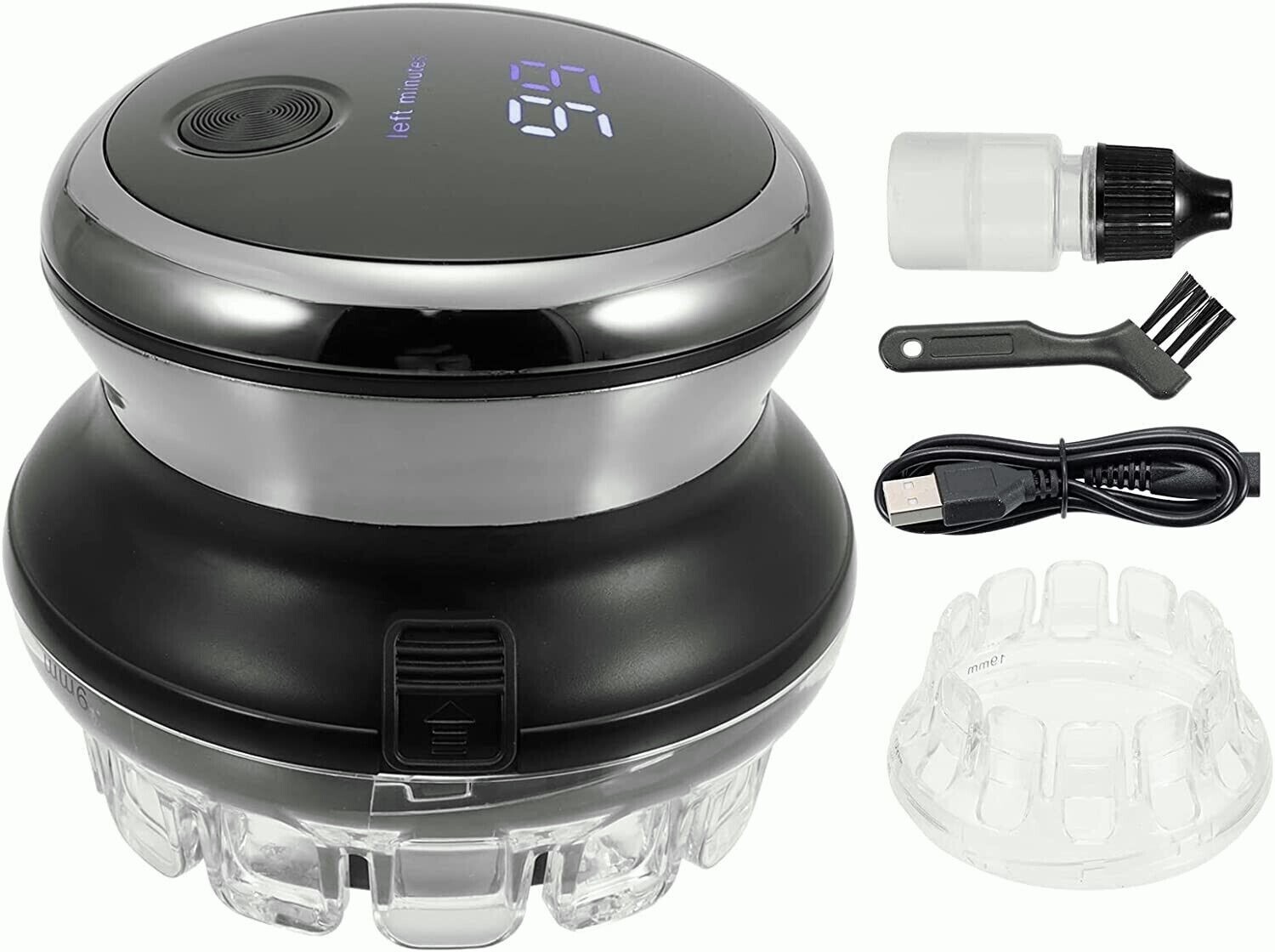 Portable Electric Hair Clipper Trimming Cutter Machine for Men Shaven Bald Head — image 2