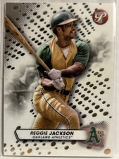 Reggie Jackson 2023 Topps Pristine Card #38 Oakland Athletics HOF