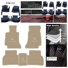 For Lincoln All Models 2005-2023 Car Floor Mats Custom Auto Carpets Waterproof