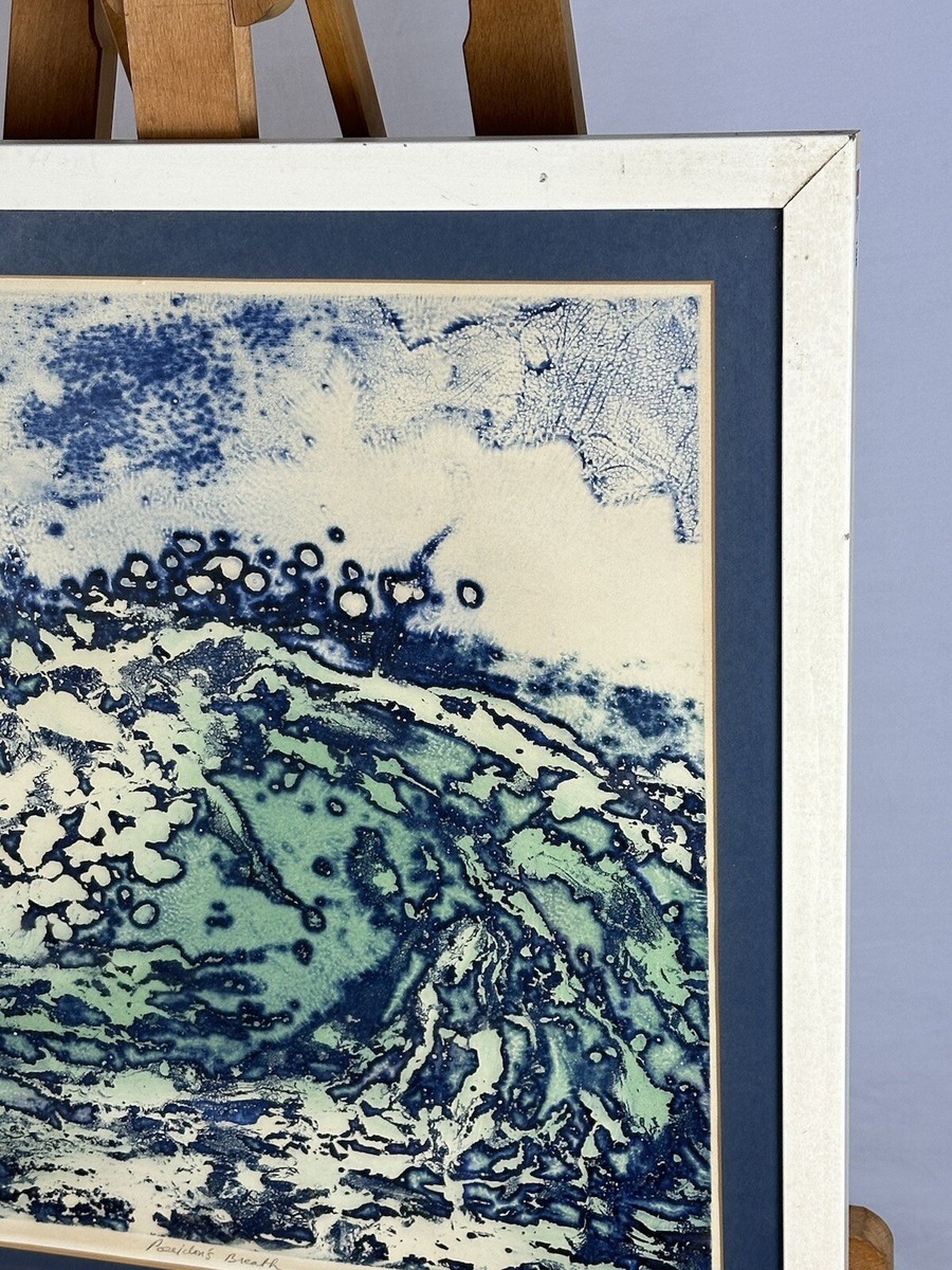 Poseidon's Breath Robert Starkey Vintage Framed Wave Ocean