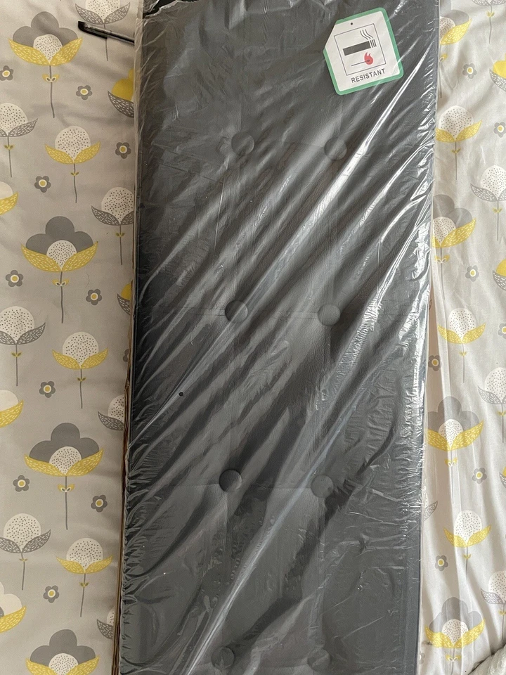 Triple Large 2 Seater Ottoman Storage Box Faux Leather Folding Pouffe Seat Stool - Image 3 of 3