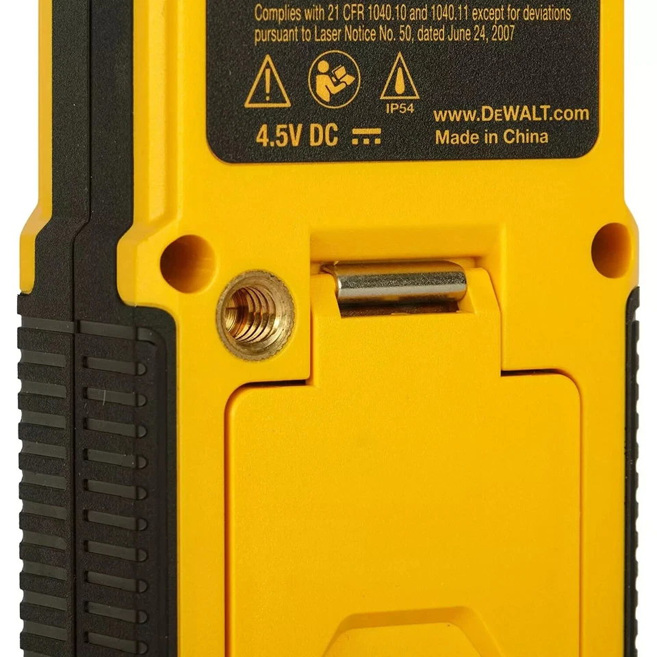 DEWALT DW0165N Laser Distance Meter for Area and Volume Measurement 50M 165 Ft. - Image 4 of 4
