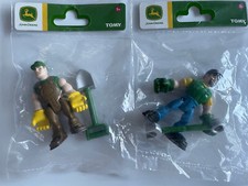John Deere 2 new sealed Hank Jackson gear force off road figures by Tomy Shovel