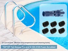 Tail Sweep Pro TSP10S w/ Scrubber Replacement for Polaris 280 380 360 3900 Sport