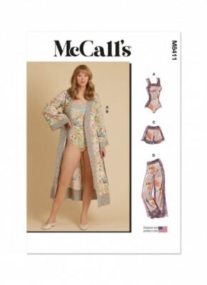 McCalls Papier Schnittmuster 8411 Oberteile