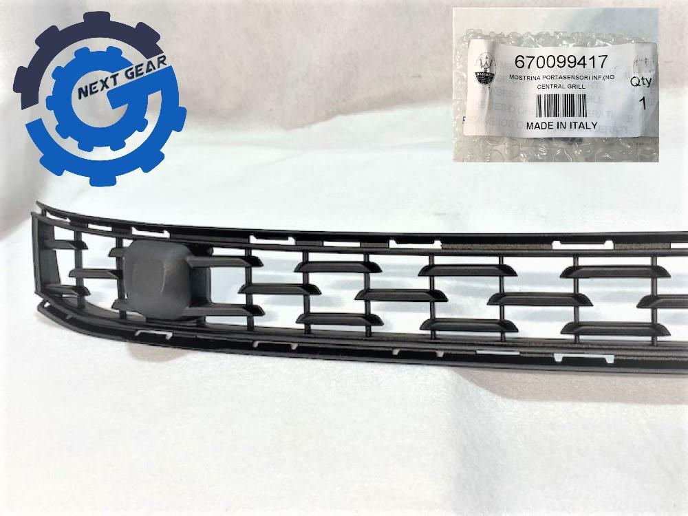 670099417 NEW OEM Maserati For 2018 GHIBLI Front Bumper Lower Central Grill
