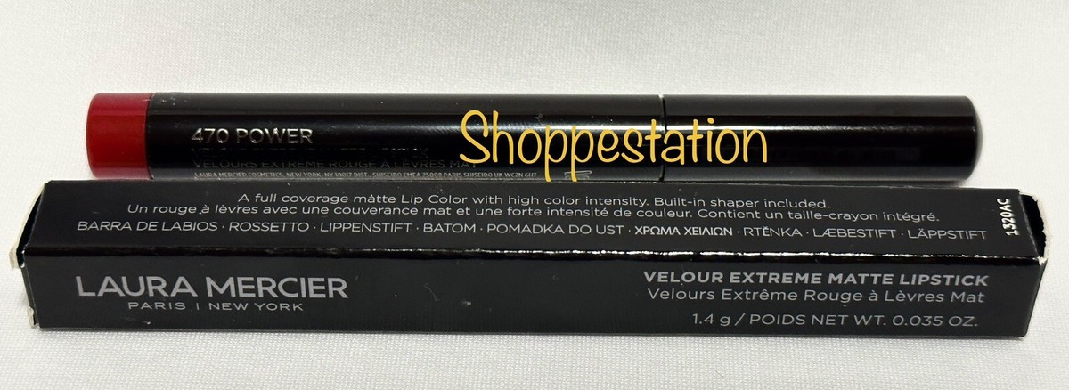 Laura Mercier Velour Extreme Matte Lipstick Shade 470 POWER Full