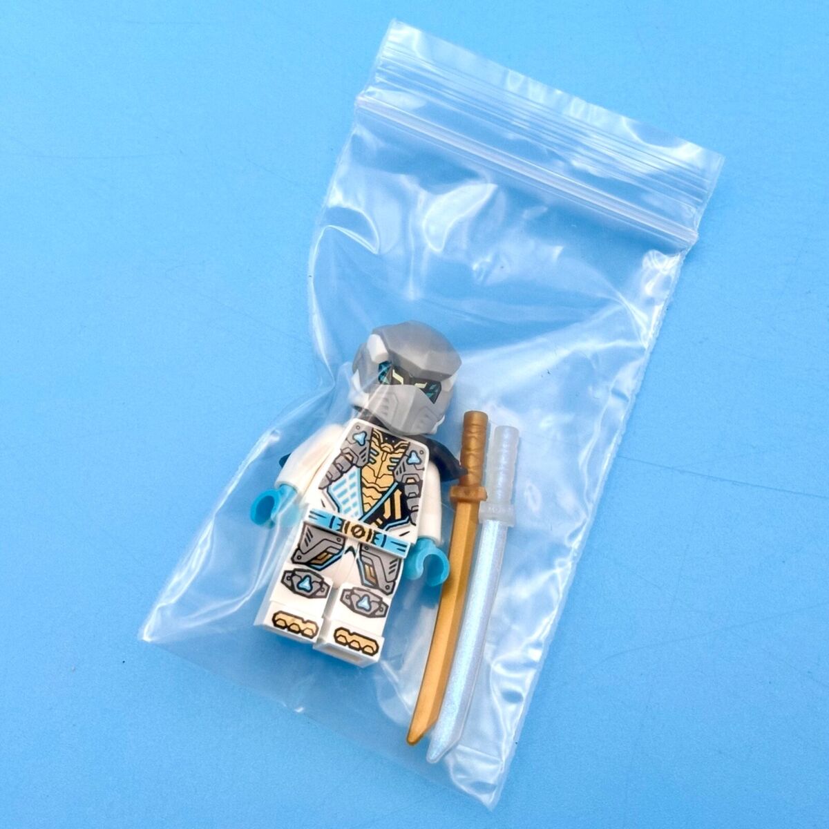 LEGO Ninjago Dragons Rising Zane White Ninja Minifigure + LEGO Ninjago Dragons Rising Zane White Ninja Minifigure +